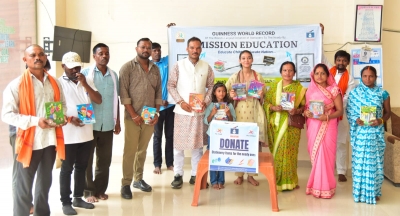 शिक्षा की राह में छोटा-सा योगदान, बच्चों के सपनों को नई उड़ान : मंत्री  राजेश अग्रवाल