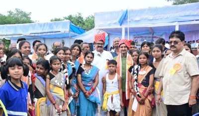केंद्रीय राज्य मंत्री श्री तोखन साहू ने चार दिवसीय प्रतियोगिता का किया उद्घाटन, पांचों संभागों के 540 खिलाड़ियों ने किया आकर्षक मार्चपास्ट