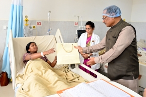 Chief Minister Shri Vishnu Deo Sai Describes Sathya Sai Village's Sewa Model as an Inspiring Example of Public Welfare