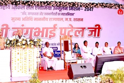 सजगता, सहयोग और सावधानी से सिकल सेल उन्मूलन संभव : राज्यपाल श्री पटेल