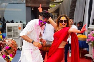 अंकिता लोखंडे के होली सेलिब्रेशन की वीडियो में दिखा उनका हाल, फैंस ने कहा.....