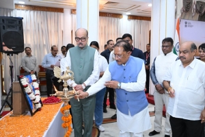 राज्यपाल रमेन डेका और मुख्यमंत्री  विष्णु देव साय की उपस्थिति में लोक भवन से &lsquo;नशा मुक्त युवा विकसित भारत संकल्प अभियान&rsquo; का शुभारंभ