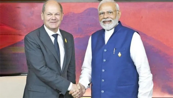 प्रधानमंत्री मोदी ने जी-20 से इतर जर्मन चांसलर ओलाफ शोल्ज के साथ की &lsquo;फलदायी&rsquo; बातचीत