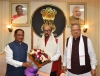 मुख्यमंत्री श्री विष्णु देव साय ने राज्यपाल श्री रमेन डेका से की सौजन्य भेंट*
