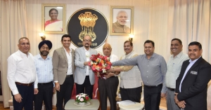 राज्यपाल  डेका से निजी विश्वविद्यालयों के पदाधिकारियों ने की भेंट