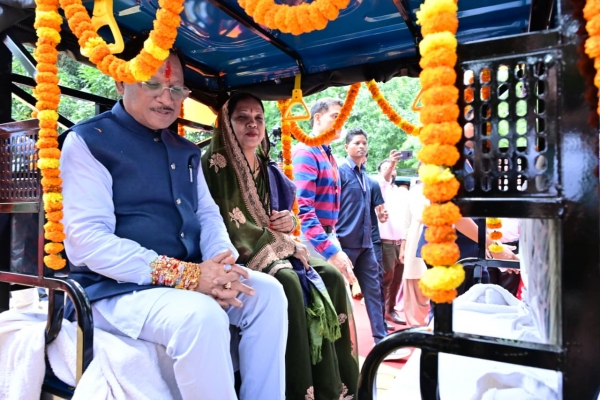 मुख्यमंत्री  विष्णु देव साय ने &lsquo;जशपुर एक्सप्रेस&rsquo; योजना का किया शुभारंभ