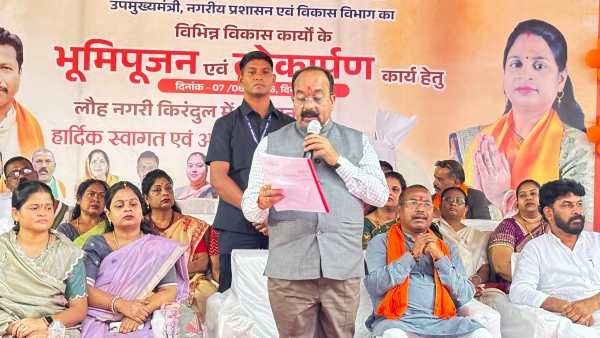 स्वच्छता, पेयजल, सड़क, अधोसंरचना और नागरिक सुविधाएं बढ़ाने प्रमुखता से किये जा रहे काम - श्री अरुण साव