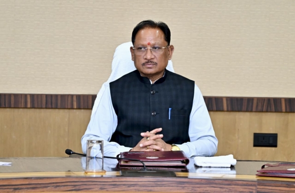 मुख्यमंत्री श्री विष्णु देव साय की अध्यक्षता में आज  मंत्रालय, महानदी भवन में केबिनेट की बैठक प्रारम्भ