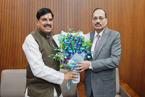 मुख्यमंत्री डॉ. यादव ने मुख्य न्यायाधीश न्यायमूर्ति श्री सूर्यकांत से भेंट की