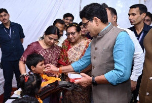 शिक्षा के साथ संस्कारों का समावेश ही समृद्ध छत्तीसगढ़ की नींव - राजस्व मंत्री  टंक राम वर्मा