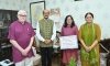 मधुमेह बीमारी के प्रति जागरूकता अभियान को राज्यपाल  डेका ने दिखाई हरी झंडी